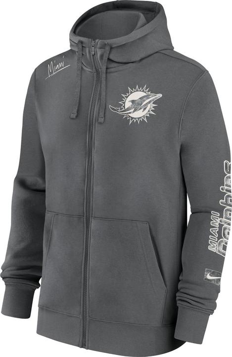 Immagine prodotto Nike Miami Dolphins Full-Zip Fleece Hoodie M (M)