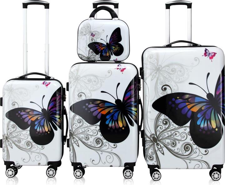 Monzana Hartschalenkoffer (98 l, M (50 - 90l), L (90 - 115l), XL (ab 115l))