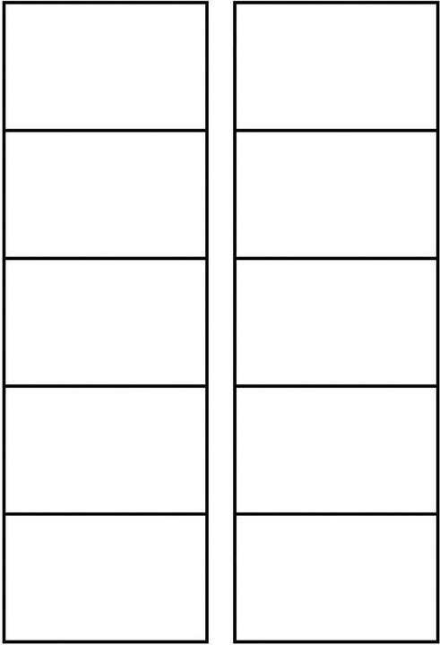 Image du produit Avery Cartes de visite premium (220 g/m², 25 x, A4)