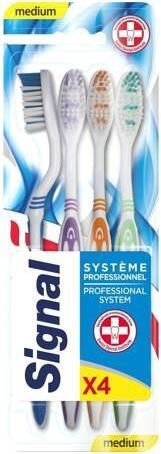 Signal Zahnbürste Professional medium 4er (4 x)