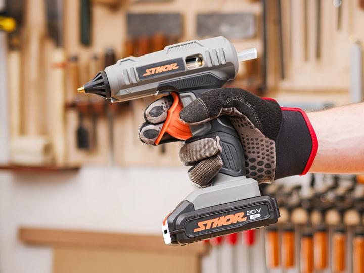 Produktbild Toya Sthor Klebepistole 20v 11mm Ohne Akku Und Ladegerät