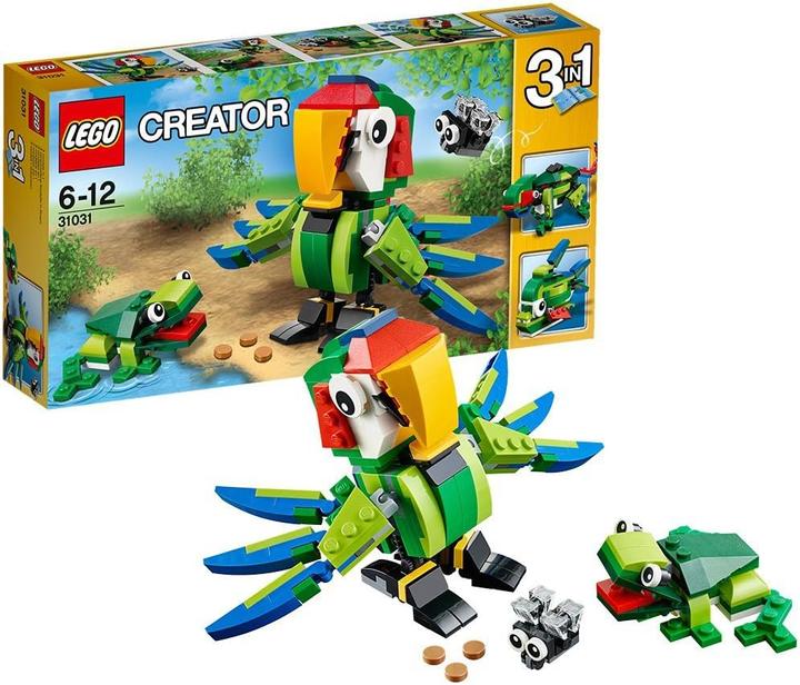 Actual product image LEGO Rainforest Animals (31031, LEGO Creator Expert)