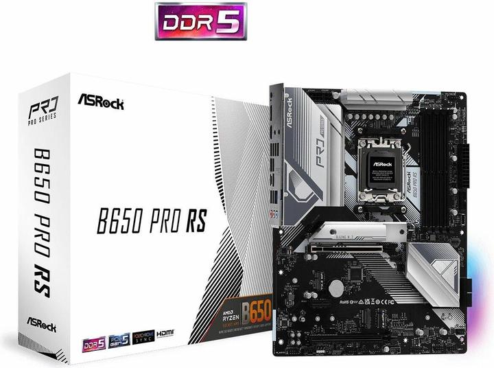 Immagine prodotto AsRock B650 Pro RS (AM5, AMD B650, ATX)