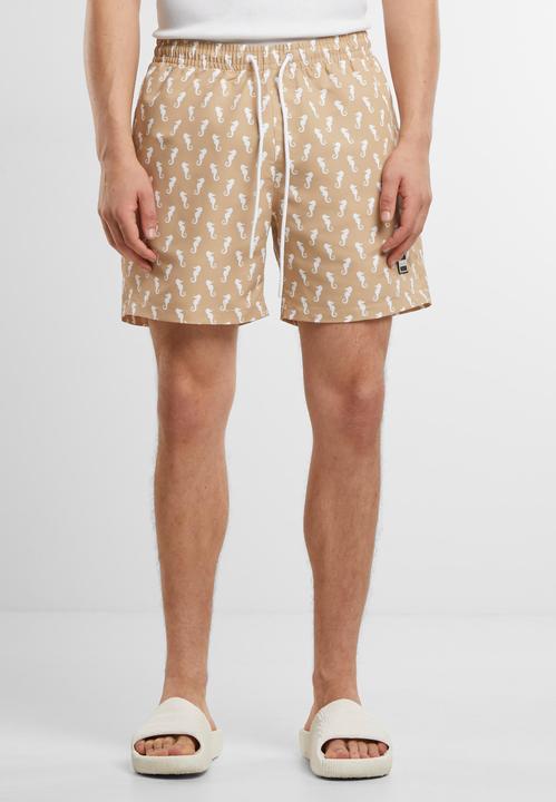 Actual product image Urban Classics Pattern Swim Shorts - 4984 (XXL)