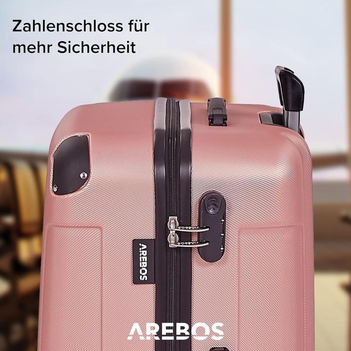 Actual product image Arebos Premium hard shell case (94 l, M (50 - 90l), L (90 - 115l), XL (from 140l))