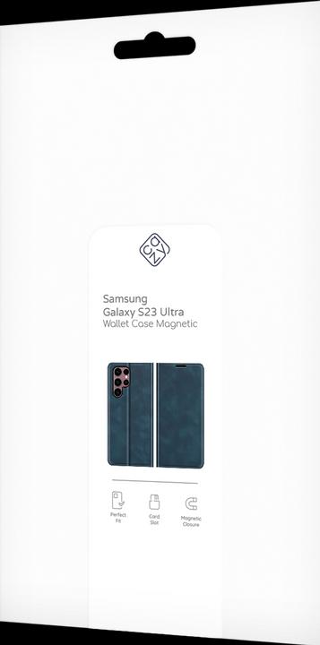 Produktbild Cazy Book Case Kompatibel mit Samsung Galaxy S23 Ultra - Hülle klappbar Magnetisch Kunstleder - (Samsung Galaxy S23 Ultra)