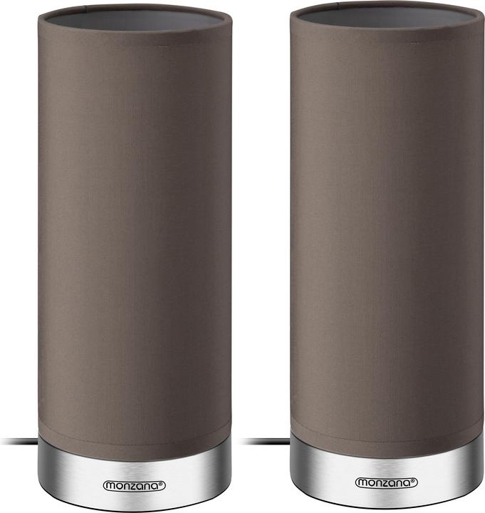 Taupe & Nickel satiné