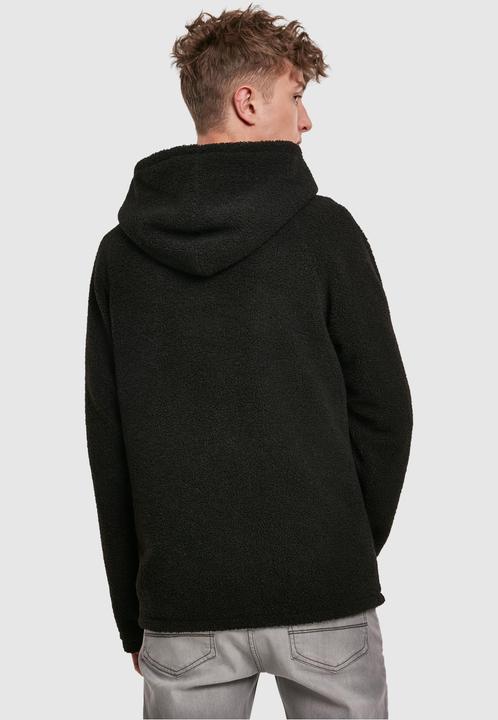 Immagine prodotto Urban Classics Giacca Sherpa Zip con cappuccio (S)