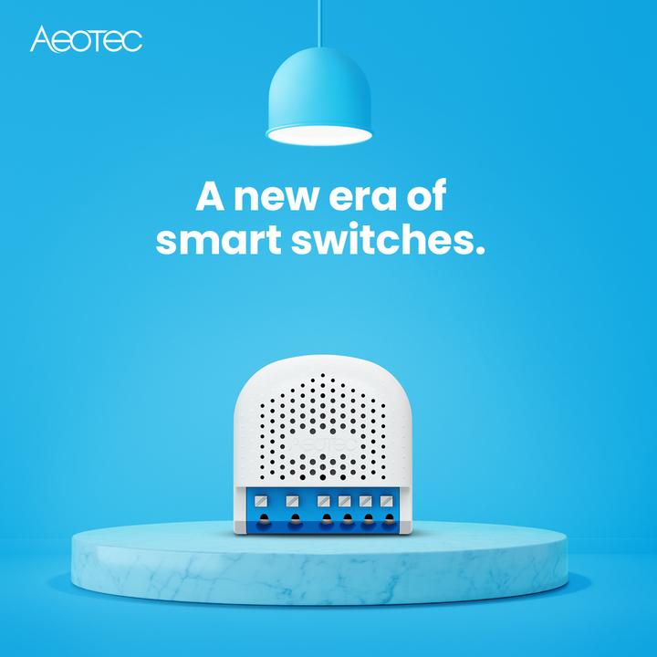 Image du produit Aeotec Pico Switch (Zigbee) (Actionneur de commutation)