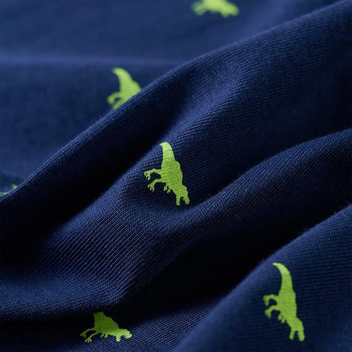 Immagine prodotto VidaXL Camicia da bambino blu navy 104,Materiale: 100 % cotone,Colore (104)