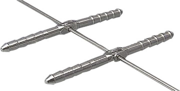 Image du produit MP Jet charnière à goupille alu 4,5/70mm 6pcs "fil