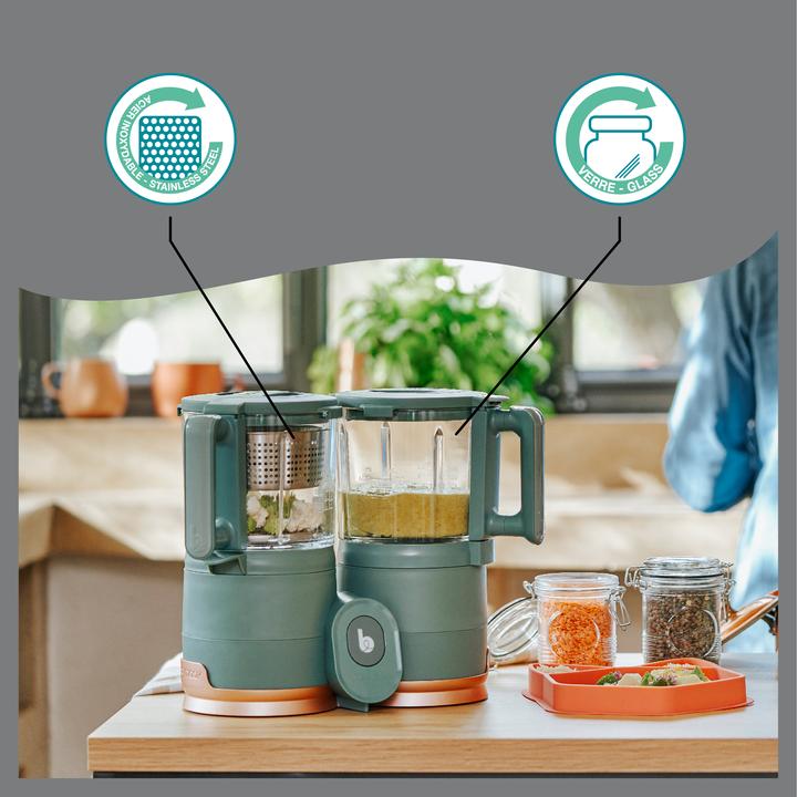 Immagine prodotto Babymoov Dampfgarer Nutribaby Glass