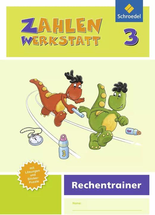 Image du produit Zahlenwerkstatt 3. Schuljahr. Rechentrainer (Allemand, Hans-Dieter Rinkens, Jörg Franks, Thomas Rottmann, Andrea Peter-Koop, Claudia Neuburg, Kerstin Peiker, Steffen Dingemans, Gerhild porteur, Michaela Schmitz, 2016)
