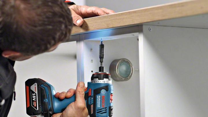 Produktbild Bosch Professional GSR 18 V-EC FC2, 2 x 5.0Ah Akku, inkl. L-Boxx + SDS-Set (Akkubetrieb)