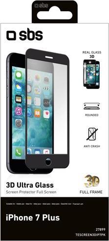 Image du produit SBS Protection d'écran en verre 3D pour iPhone 8 Plus / 7 Plus / 6s Plus / 6 Plus (1 pièce(s), Apple iPhone 8 Plus, Apple iPhone 7 Plus)