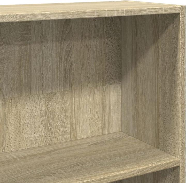 Actual product image VidaXL Bücherregal Regal Standregal Büroregal Aufbewahrungsregal Sonoma-Eiche (80 x 24 x 176 cm)