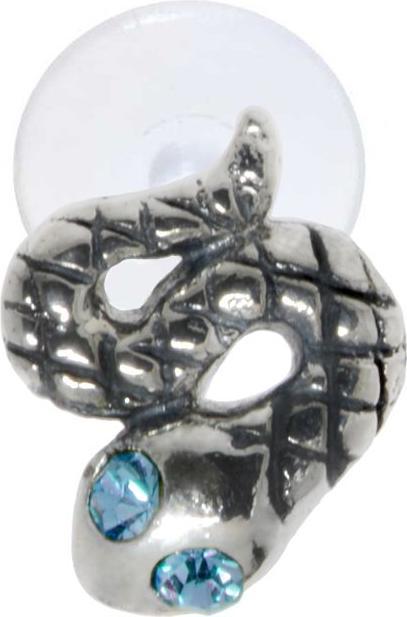 Bijouteria Ohrpiercing (Bioplast, Kristall, Silber 925)