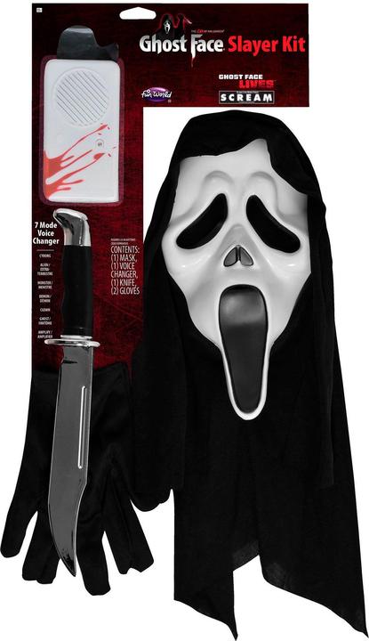 Fun World Division Scream - Ghostface Set mit Stimmenverzerrer