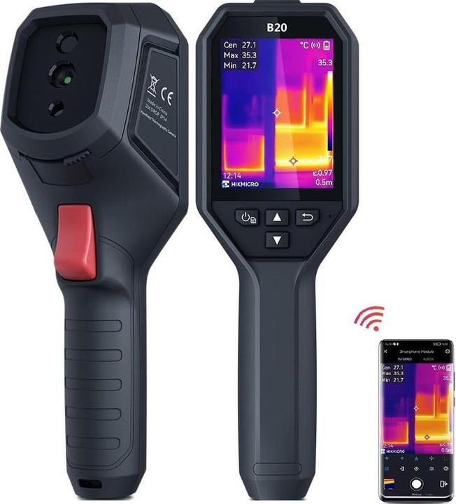 Immagine prodotto Hikmicro HM-TP52-3AQF/W-B21L Termocamera da -20 a 550°C 25Hz WiFi