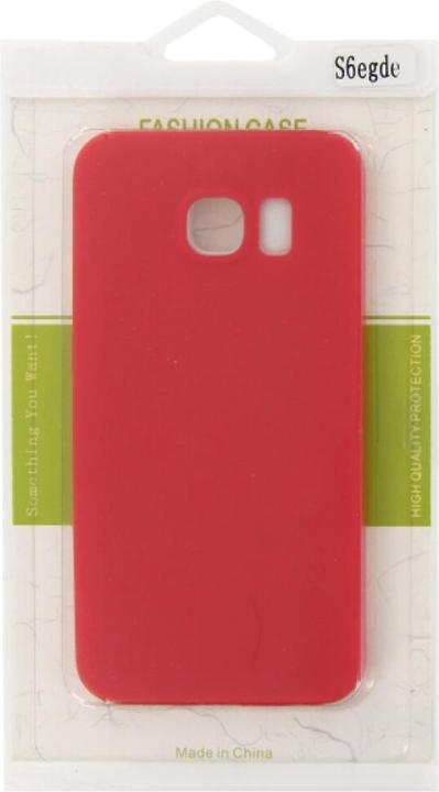 Image du produit Fashion Case Etui en silicone mode pour Samsung S6 Edge Rouge (Samsung Galaxy S6 Edge)