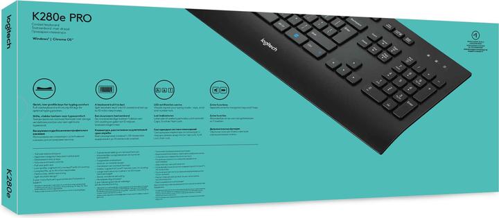 Actual product image Logitech K280e (US, Cable)