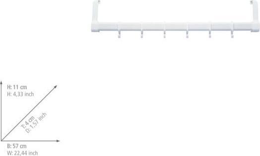Produktbild Wenko Tür-Garderobe
