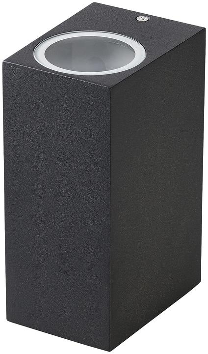 Produktbild Lunartec Eckige Up- & Down-Wandleuchte (GU10, IP44)