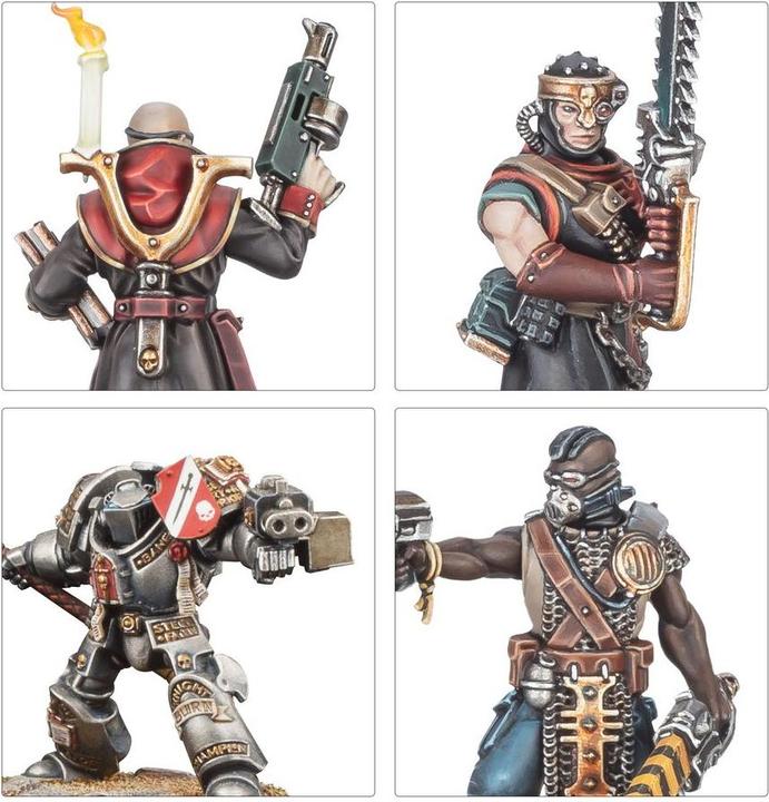 Actual product image Games Workshop Warhammer 40k - Battleforce Agents Imperiaux : Ordo Malleus (2024) (Plastic)
