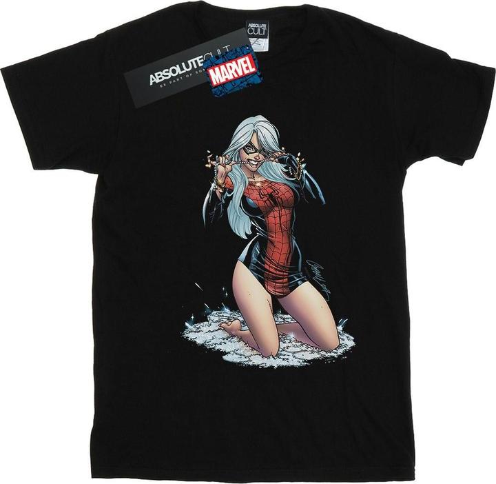 Black Cat Spider Suit TShirt (S)