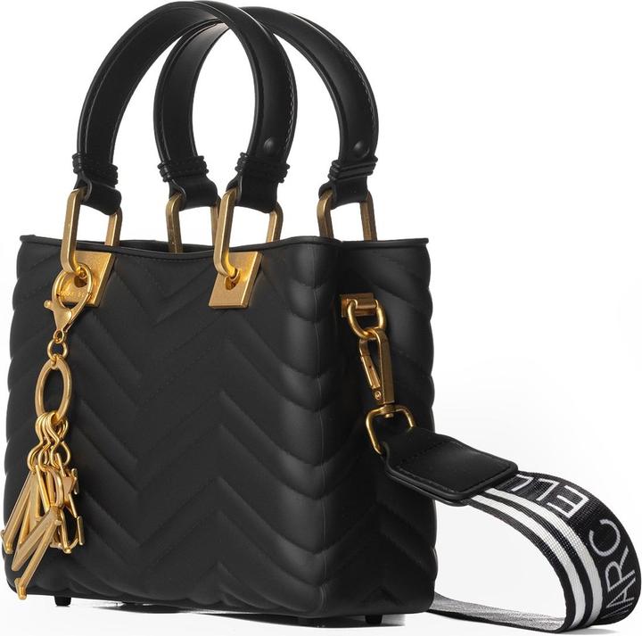 Actual product image Marc Ellis Damen Handtasche - Modell Evanthe Prime - 100% Gummi - 15.6 X 14.5 X 7.0 Cm