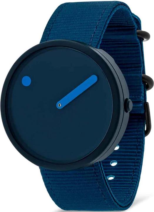 Immagine prodotto Picto R44001-R001 Orologio Unisex Ghost Nets Navy Blue 40mm 5ATM (Orologio da polso analogico, 40 mm)