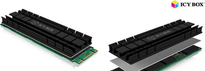 Produktbild Icy Box IB-M2HS-701 Kühlkörper für M.2 2280 SSD