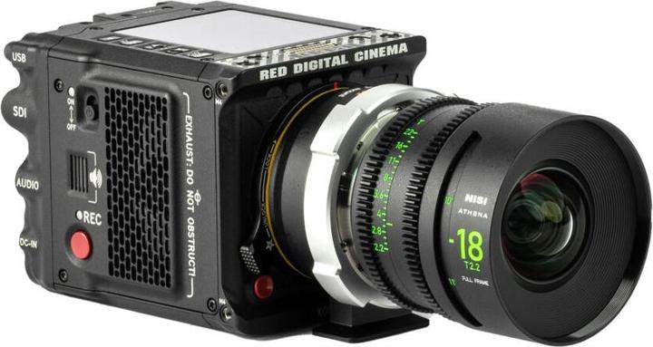 Produktbild Nisi ATHENA PRIME Full Frame Cinema Lens Kit – 18mm T2.2, 40mm T1.9, 135mm T2.2 + Hard Case (PL Mount) (L-Mount, Vollformat)