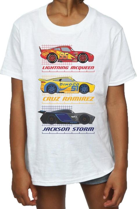 Produktbild Cars Racer Profile TShirt Mädchen (140, 146)