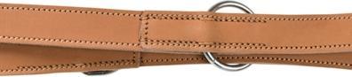 Actual product image Trixie Rustic fat leather V-leash Heartbeat (M, L, Dog, Dog sport)
