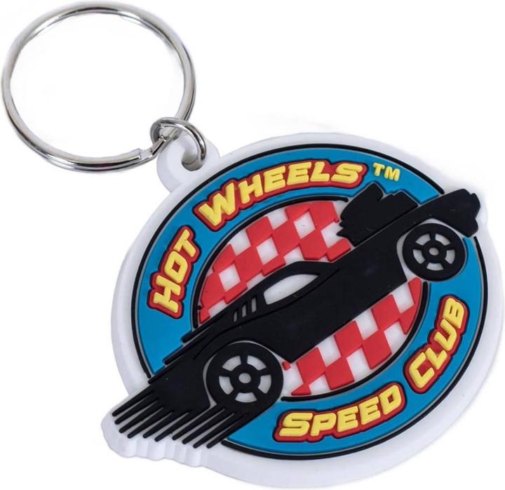 Hot Wheels Speed Club PVC Schlüsselanhänger