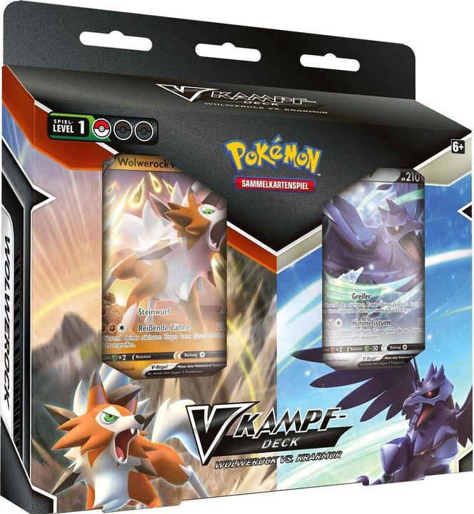 Produktbild Pokémon PKM: Kampf-Deck Wolweerock vs Krarmor -D- (Deutsch, Deck)