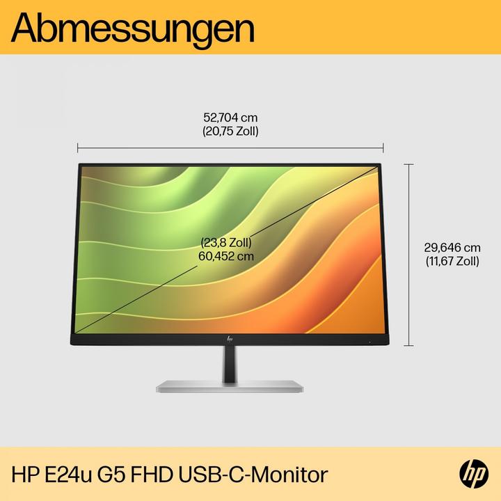 Immagine prodotto HP E24u G5 (1920 x 1080 pixel, 23.80")