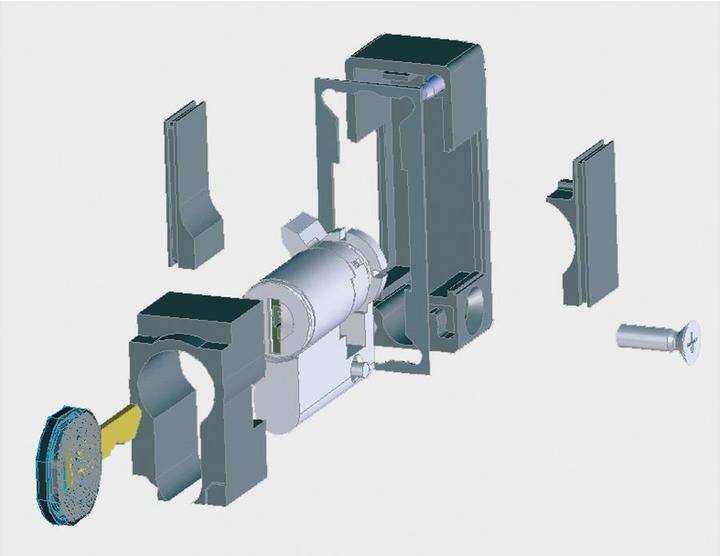 Produktbild Apra apraNET Profile Half Cylinder - Profil Halbzylinder