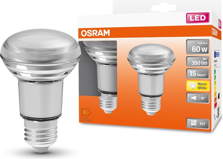 Image du produit Osram Lampes à réflecteur (E27, 4.30 W, 345 lm, 1 x, F)