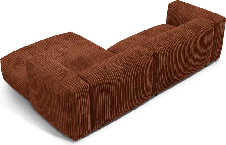 Actual product image Micadoni Modular Right Corner Sofa, "Martina", 2 Seats, 283x176x75 Made in Europe (Corner sofa)