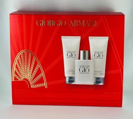 Immagine prodotto Giorgio Armani Acqua di Gio Homme Eau de Toilette 100ml+Gel doccia 75ml+Balm 75ml Set (Set profumo)
