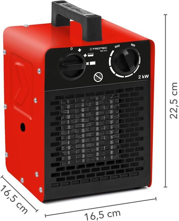 Produktbild Trotec Mobiler Heizlüfter TDS 10 C (2000 W)