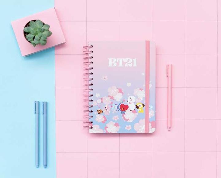 Produktbild BT21 Line Friends - A5 notebook (A5, Kariert, Harter Einband)