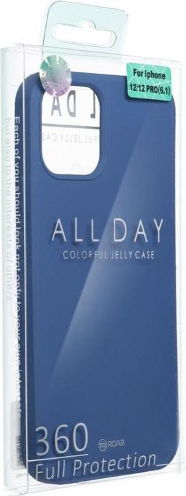 Actual product image Roar Back panel cover case COLORFUL JELLY for IPHONE 16 Plus navy (Apple iPhone 16 Plus)
