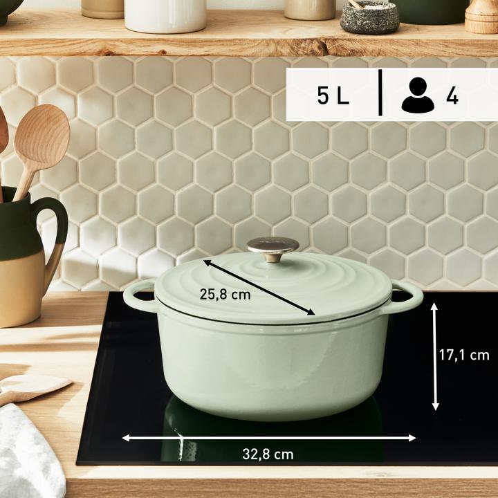 Immagine prodotto Tefal LOV pirofila (25 cm, Pirofila + casseruola, Pentola, Ghisa)