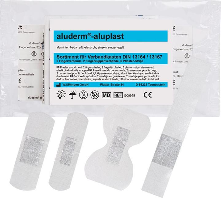 Actual product image Söhngen aluderm aluplast refill set plasters for DIN 13164 / 13167, 10 pcs., single (10 x)