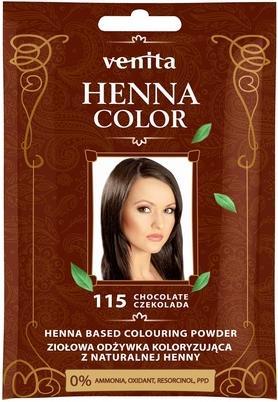 Image du produit Venita - Henna Color Herbal Coloring Conditioner From Natural Henna 115 Chocolate 25G