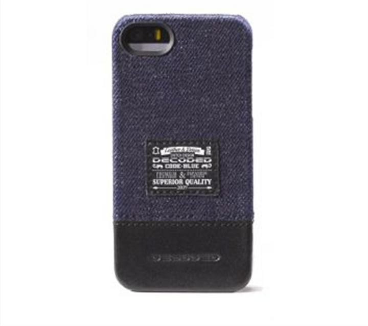 Produktbild Decoded Back Cover Denim für iPhone 5/5S/SE (Apple iPhone 5)
