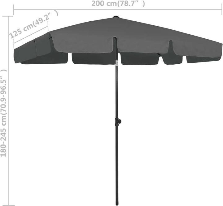 Produktbild VidaXL Otto (1.25 m)